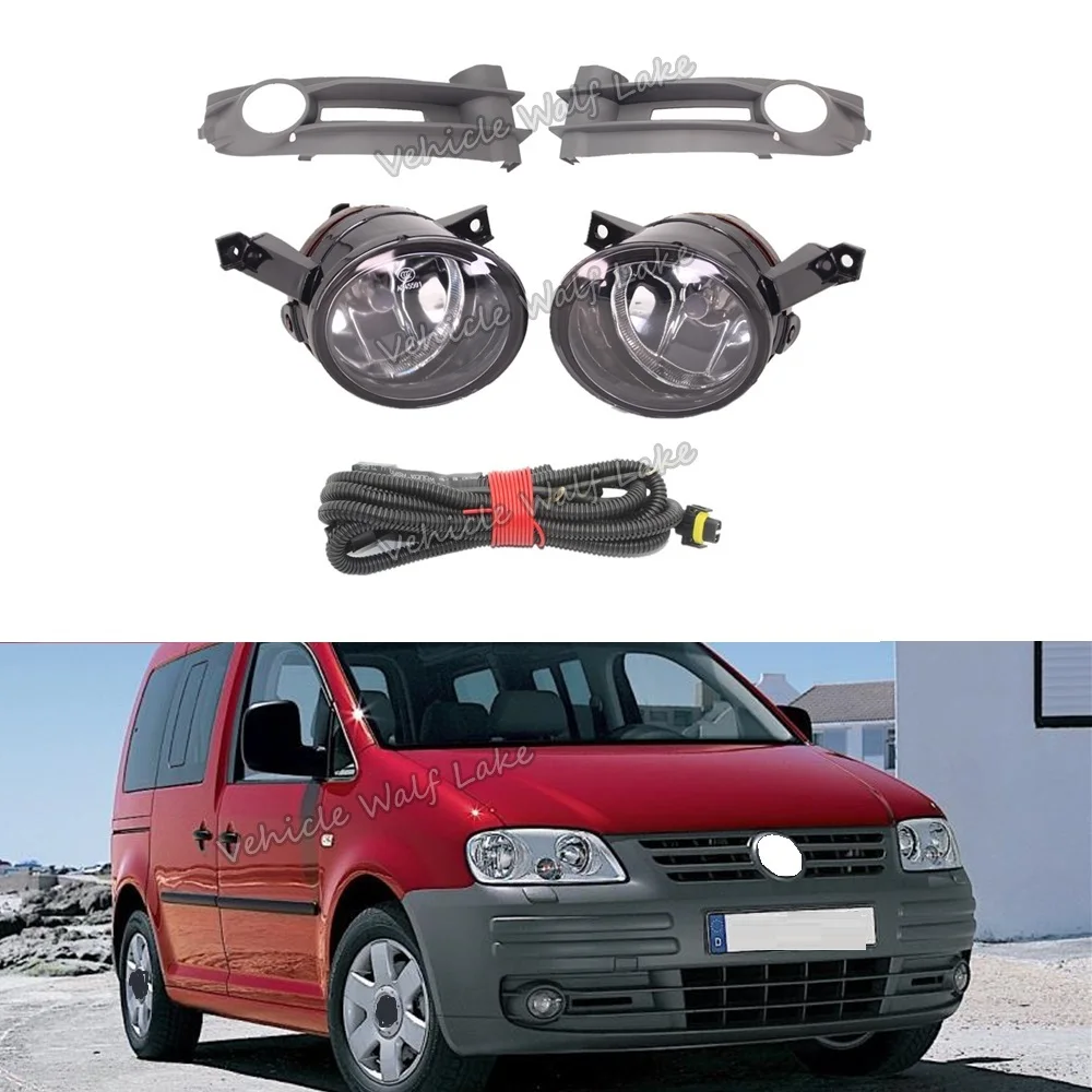 Для VW Caddy 2003 2004 2005 2006 2007 2008 автомобильный Стайлинг передний галогенный