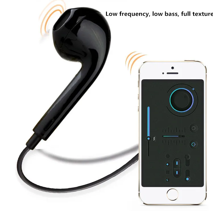 S6 Спортивные Беспроводные наушники с шейным ремешком Bluetooth для xiaomi huawei