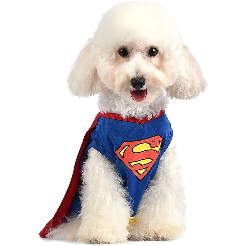 

Cat and Dog Costume Superman, Blue | Superhero Costume | Halloween Costume, Superman Costume, Superman Cat and Dog Cape