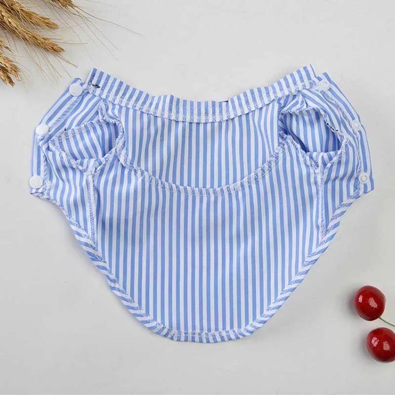 Одежда для пары собак полосатая рубашка домашних питомцев классическая одежда