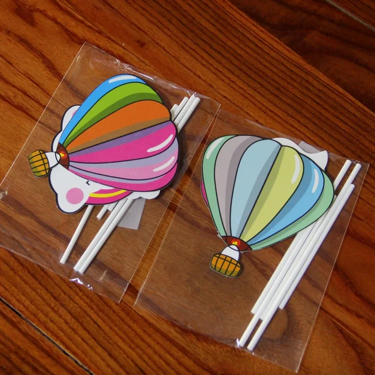 Милый красочный воздушный шар в виде облака мини-Фотокарта товары для детских