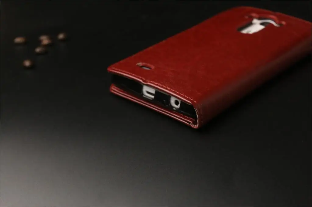 Роскошный чехол для мобильного телефона из ретро-кожи PU для LG Optimus G3 D850 D855, с отделением для карт и кошельком, крышка для чехла LG G3.