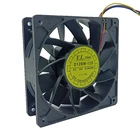 Сменный D12BM-12D для YLFan 12038 12V 4-контактный PQM охлаждающий вентилятор с контролем температуры 12 см максимальный расход воздуха 2.3A
