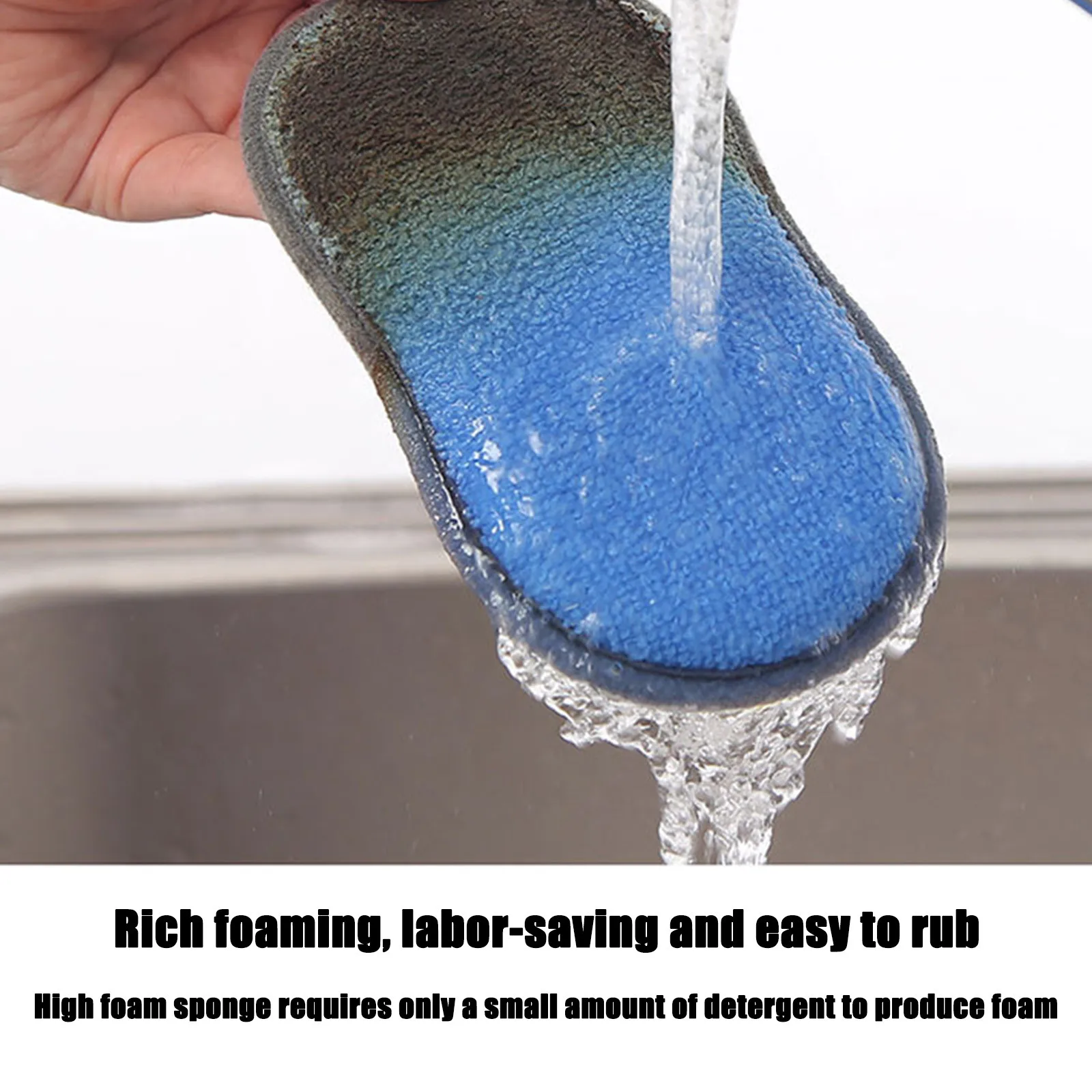 9 шт. Кухня салфетка для мытья посуды сильный с антипригарным покрытием масло