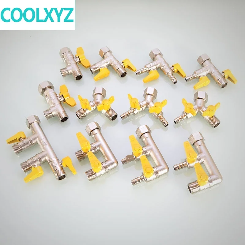 1/2-дюймовый газовый шаровой клапан переключатель бытовой одноточечный