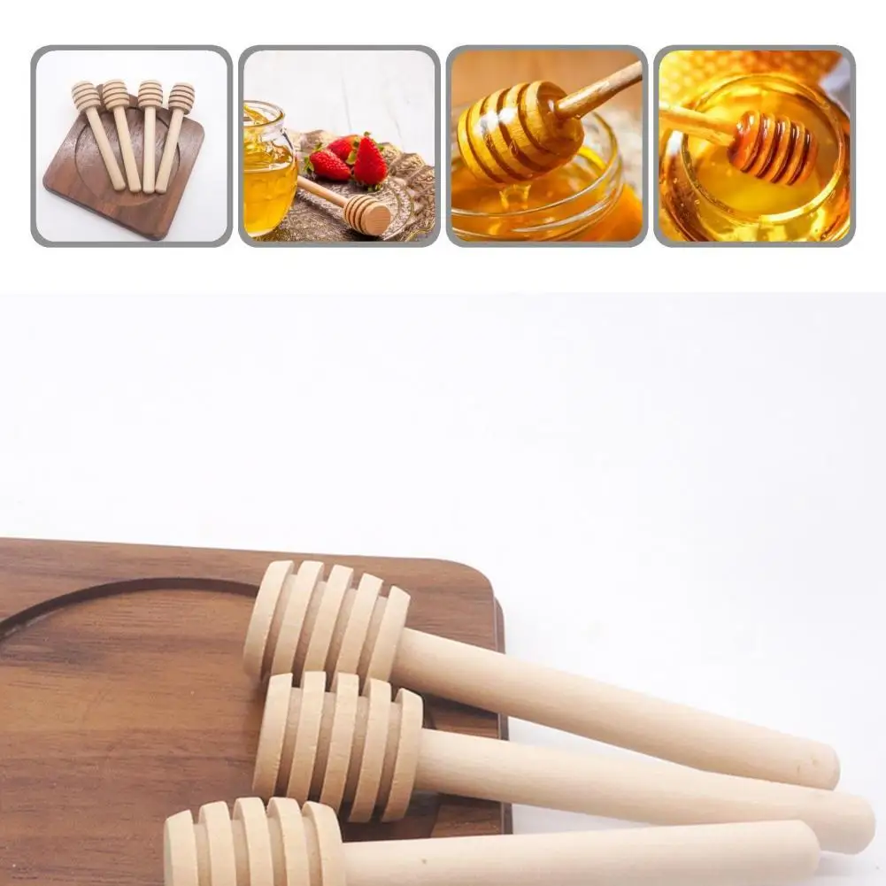 

Easy to Use Portable Practical Grooves Design Honey Stick for Gifts