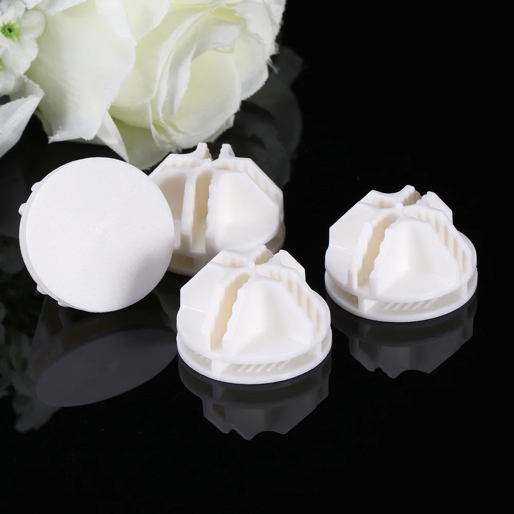 

20 Pcs Wire Cube Connectors for Cube Storage Shelving and Cabinet Modular Organizer Closet Clasp Buckle Clip (White)