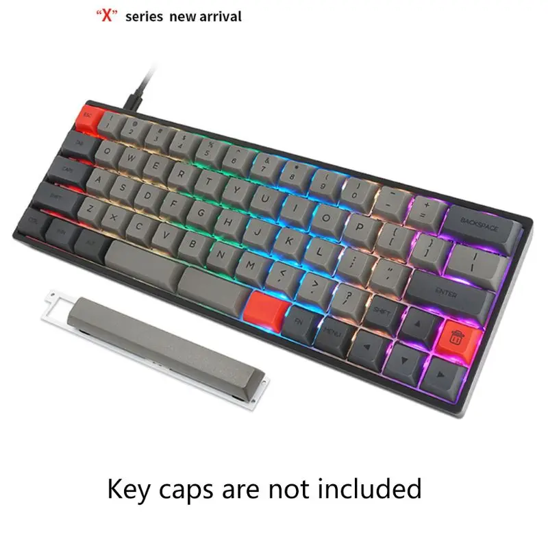 

GK64XS Hot Swap Programmable Bluetooth Mechanical Keyboard Pcb Custom Kits RGB Switch Type-c Usb Port Module suit GH60