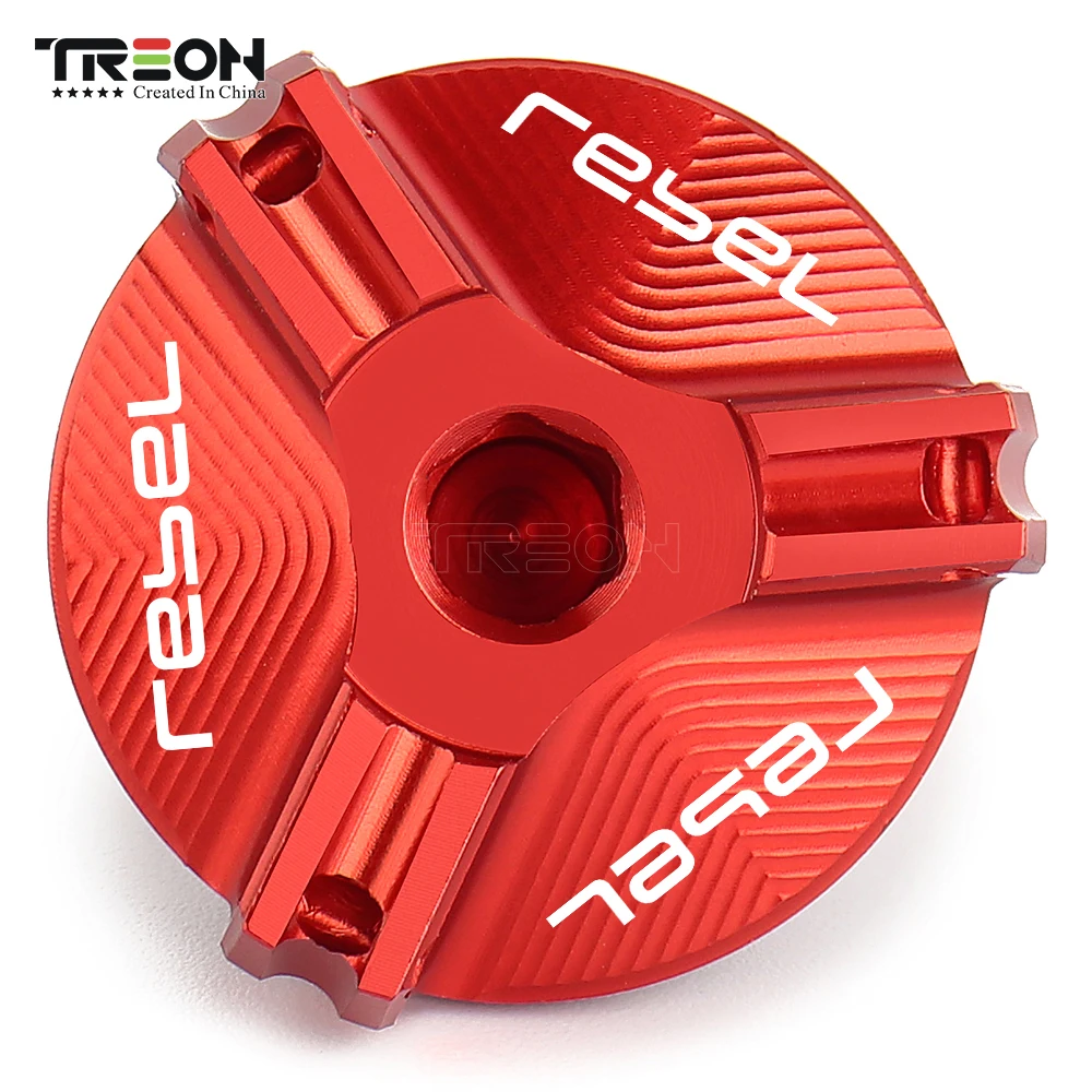 Аксессуары для мотоциклов магнитная заглушка наполнителя двигателя CNC Honda REBEL 1100