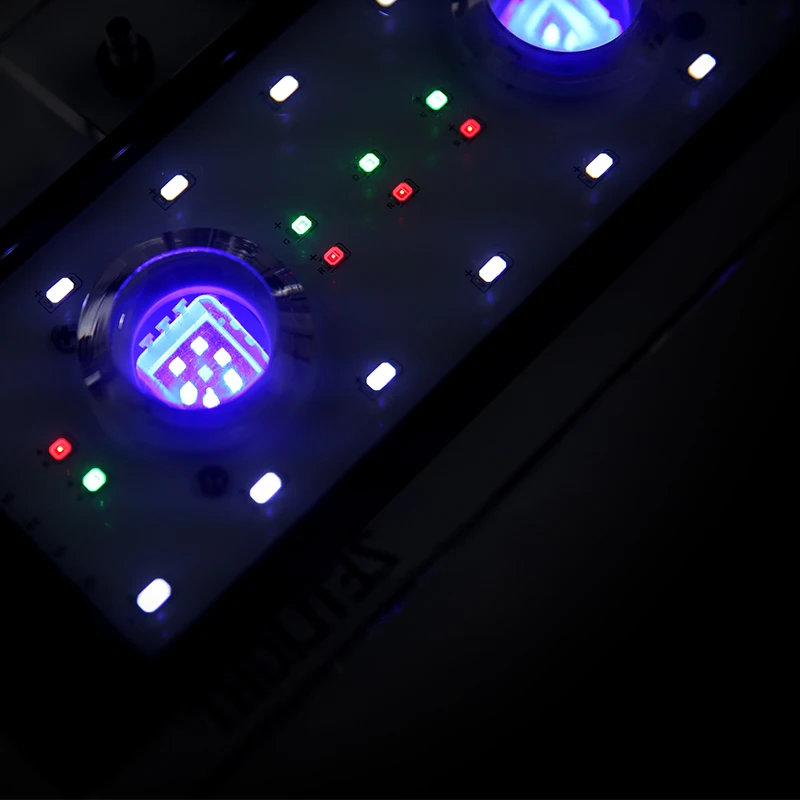 저렴한 Zetlight AQUQ 와이파이 LED ZA1201AI 전체 스펙트럼 해수 산호 램프 APP 제어 빛을 통해. SPS LPS LE