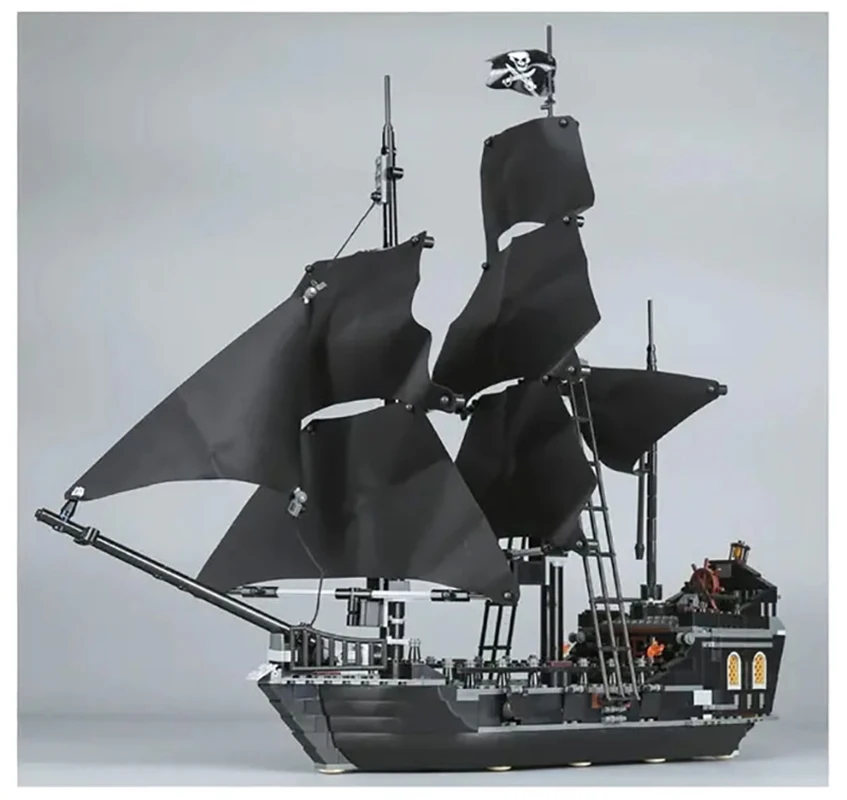 Модель 16006 конструктора Черная жемчужина 6002 конструктор Пираты лодки судна