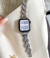 metal bracelet for apple watch strap 38mm 42mm iwatch 4 5 6 se 7 band 44mm 40mm 41mm 45mm belt for apple watch 3 2 1 accessories