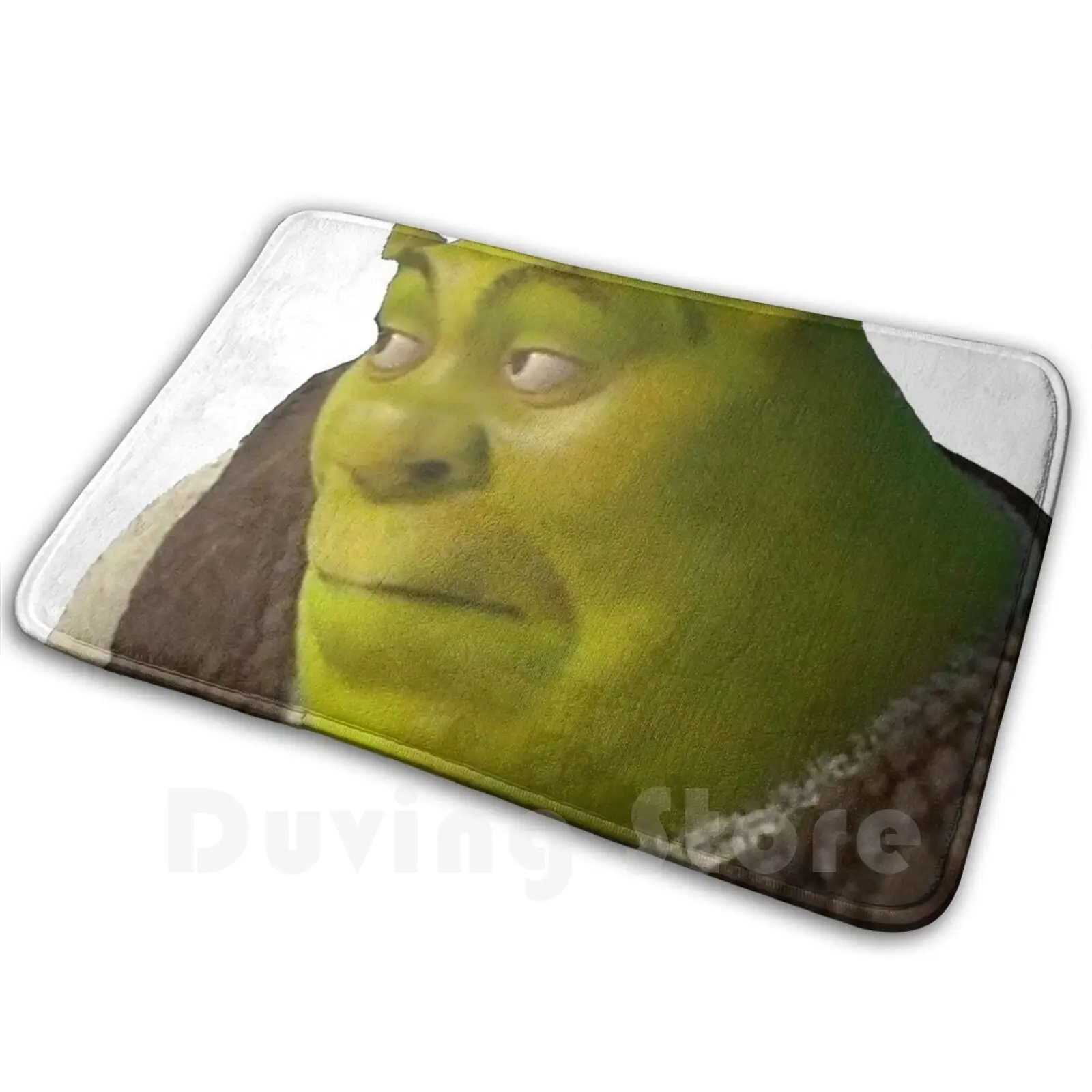 Shrek Meme Soft Non-Slip Mat Rug Carpet Cushion Shrek Meme Png Shrek Face Shrek Meme Face Shrek Png Shrek Wazowski Shrek