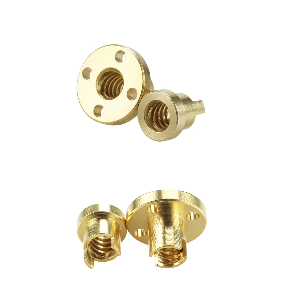 1 комплект 2 мм Т-образный шаговый двигатель трапециевидный свинцовый винт