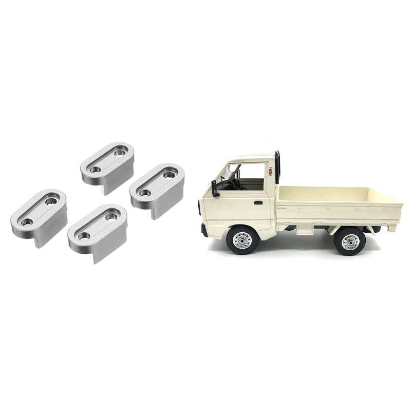 

4Pcs Upgrade Metal Firm Fixed Seat & 1 Pcs For WPL D12 Off Road RC Car Drift Upgrade Kit