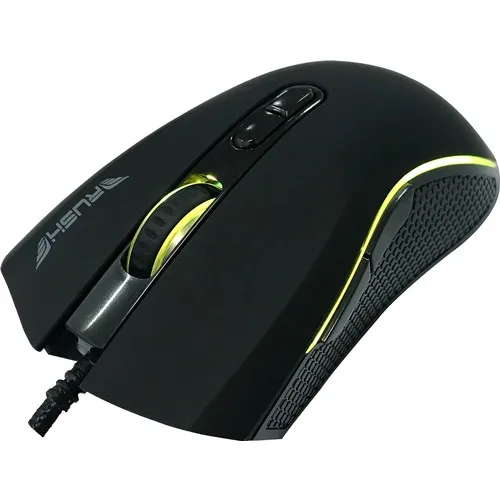 Rush Gallop RM44 12800 DPI RGB See Macros Pro Gaming Player Mouse
