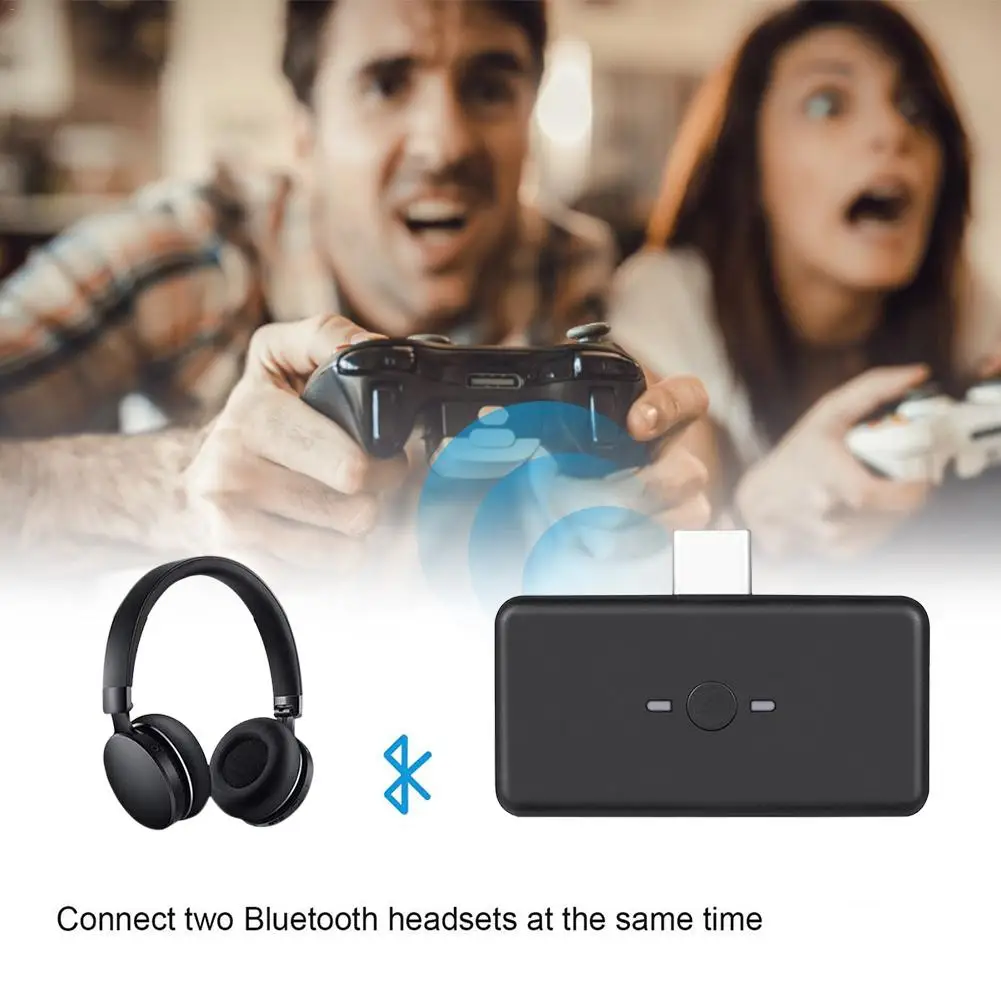 Для nintendo Switch/Switch Lite/PC/мобильного телефона USB Bluetooth адаптер аудио передатчик