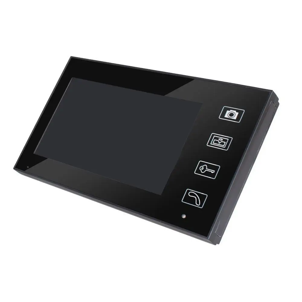 7 Inch Wireless Video Doorphone Snapshort Intercom System Unlock IR Night Vision Camera