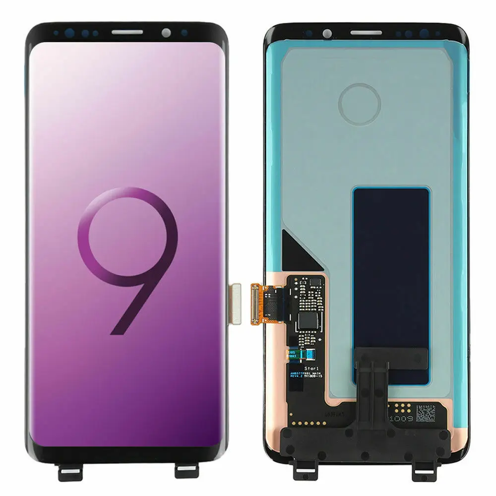 AMOLED дисплей для SAMSUNG Galaxy S9 ЖК G960 G960F дисплей сенсорный экран Запасные части