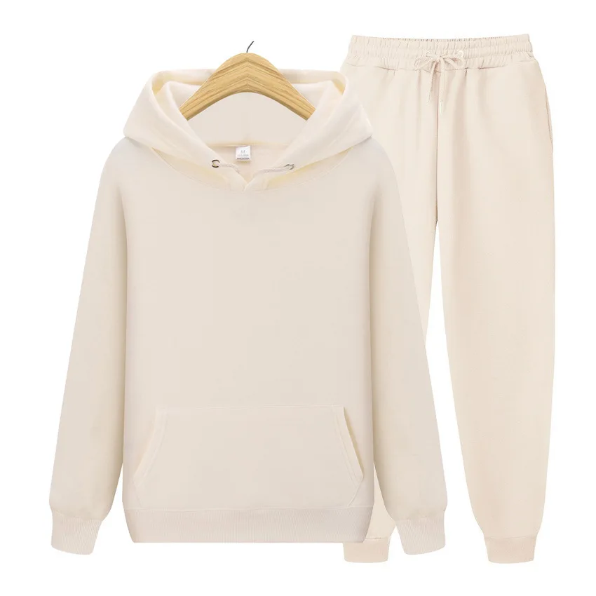 

2021 New Sweater Suit Men And Women Sportswear Clothes + Pants Two-piece Couple Suit PSTZA183-PSTZA186