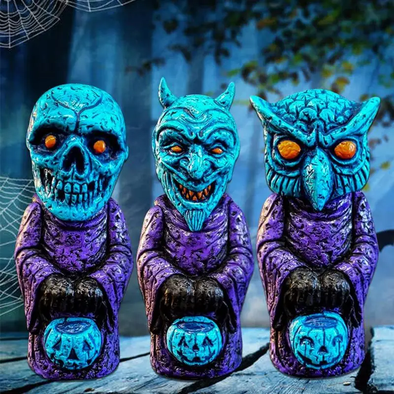 

Halloween Zombie Statue Horror Resin Zombie Ornament Halloween Decorations for Room Garden Yard Outdoor