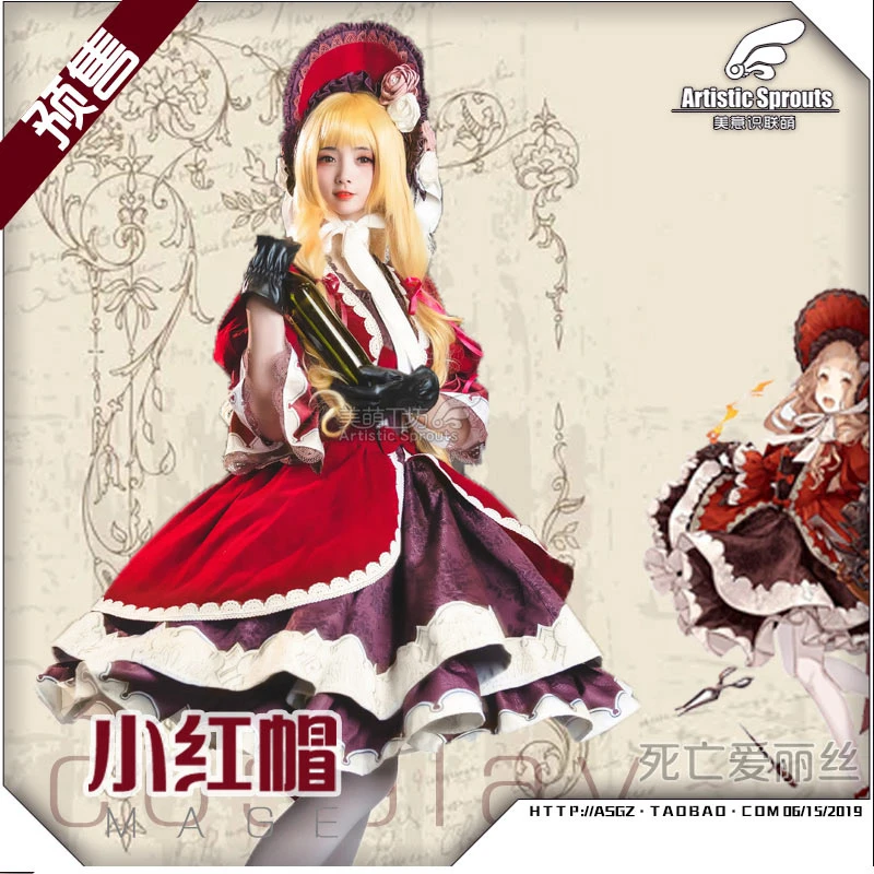2019 новый аниме SINoalice Алиса в стране и изображением Красной шляпы святой