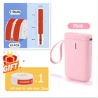 Беспроводной принтер Nimbot d11 для этикеток, Ручной Карманный принтер этикеток, bluetooth-принтер, термопринтер для этикеток и бумага для этикеток с кабелем