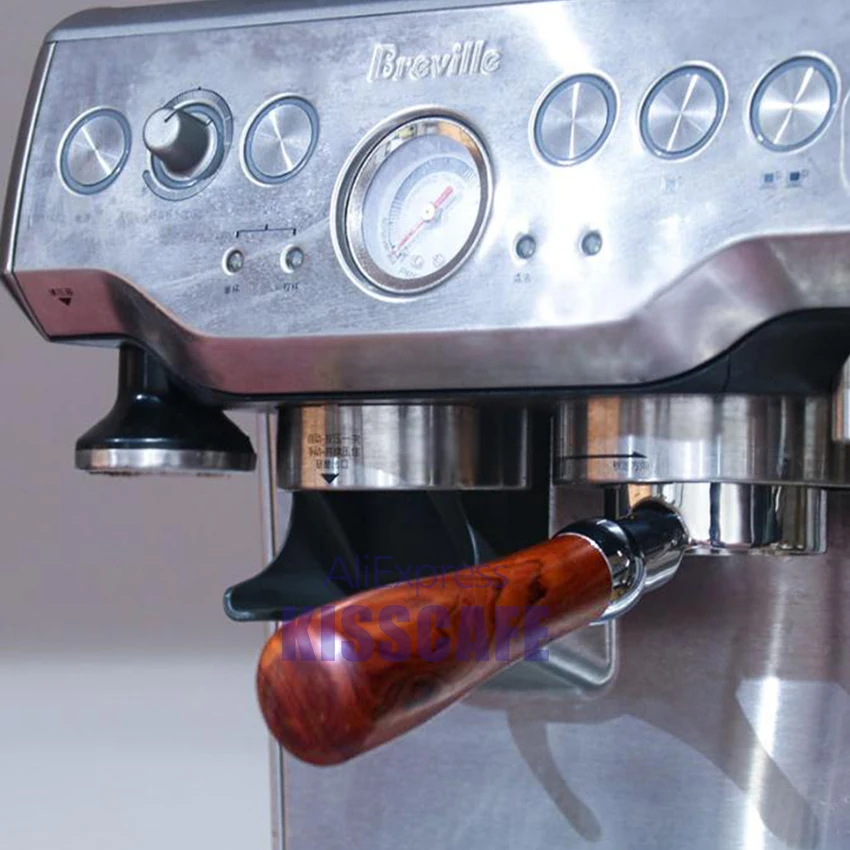 54 мм портативный фильтр для кофе без дна Breville 870/878/880 корзина из нержавеющей стали