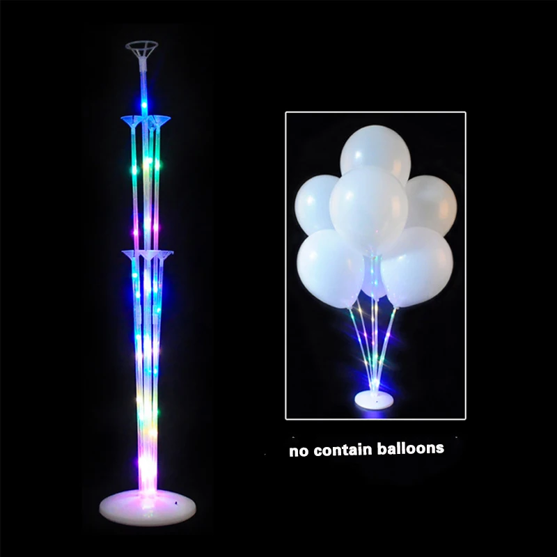 1 Набор надувной стоячий воздушные шары держатель для шарика Колонка конфетти