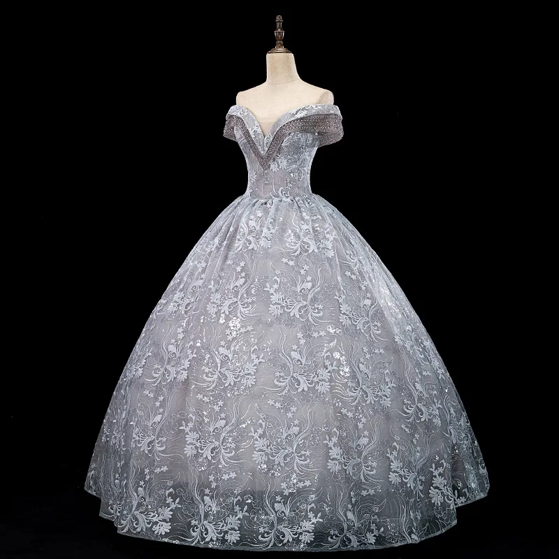 Шикарное вечернее платье Quinceanera 2021 платья для выпускного вечера с открытыми