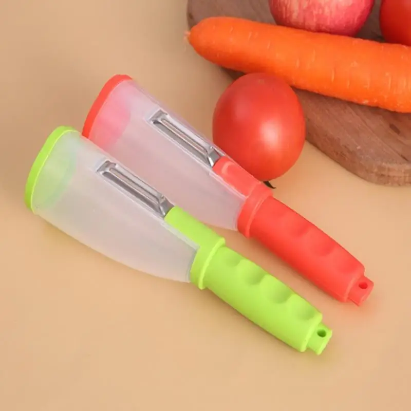 

Нож-пилинг с футляром для чистки овощей и фруктов