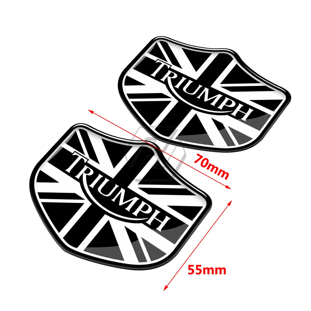 3D резиновый мотоциклетный стикер чехол для Triumph 675 Tiger 800X1200 | Автомобили и