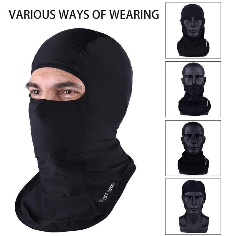 WEST BIKING велосипедные головные уборы маска для лица солнцезащитная ветрозащитная