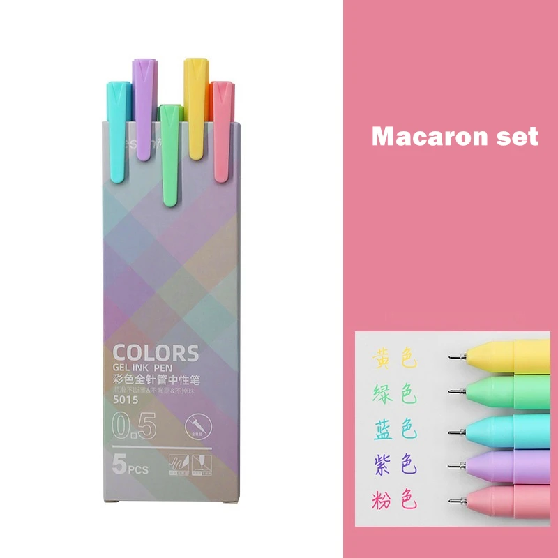 

Набор цветных гелевых ручек VALIOSOPA 5шт