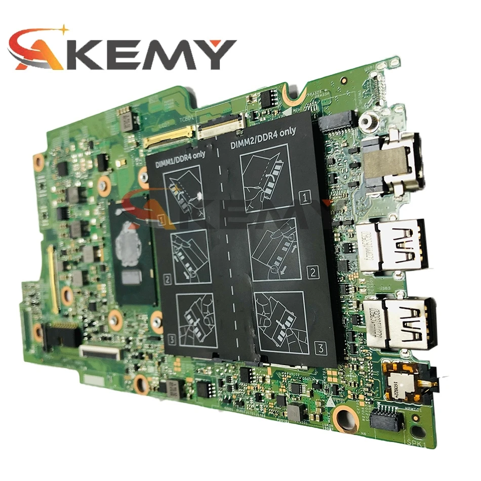 

Original Laptop motherboard For DELL 5568 5368 7579 5378 Core SR2EU i3-6100U Mainboard CN-0JV40X 0JV40X 15296-1
