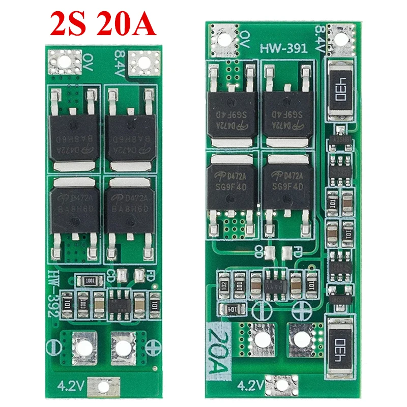2S 20A 7 4 V 8 18650 Защитная плата литиевой батареи/стандарт BMS