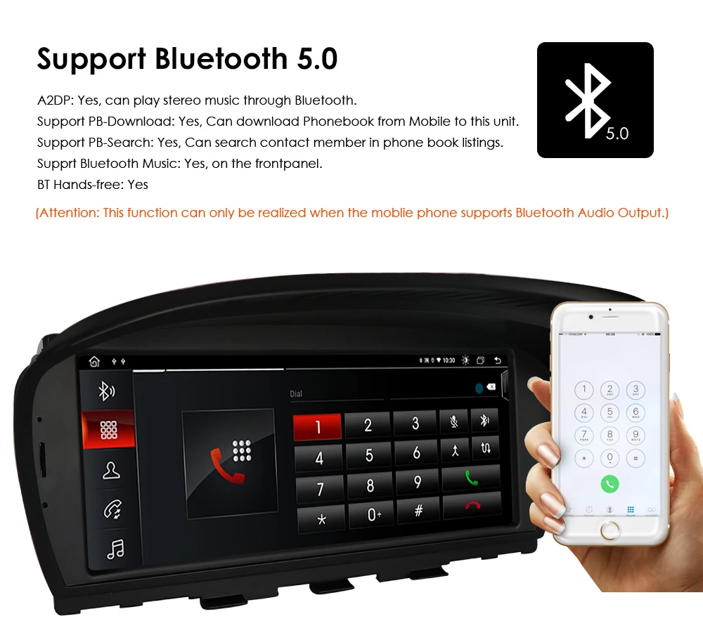 

4G 64G Android10 Car Multimedia Stereo Player for BMW 5 E60 E63 E90 E92 E91 E64 CCC Auto Radio GPS Navigation OCTA CORE IPS DSP