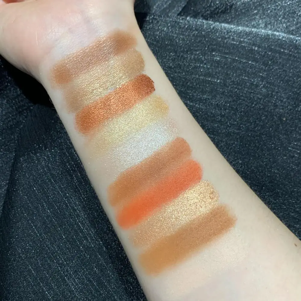 Палитра матовых теней для век 25 цветов блестящие тени стойкие водостойкие поддон