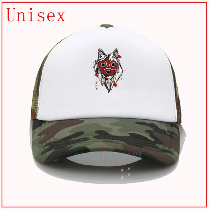 Брызговик дизайн волк Принцесса Мононоке мужская бейсбольная кепка с