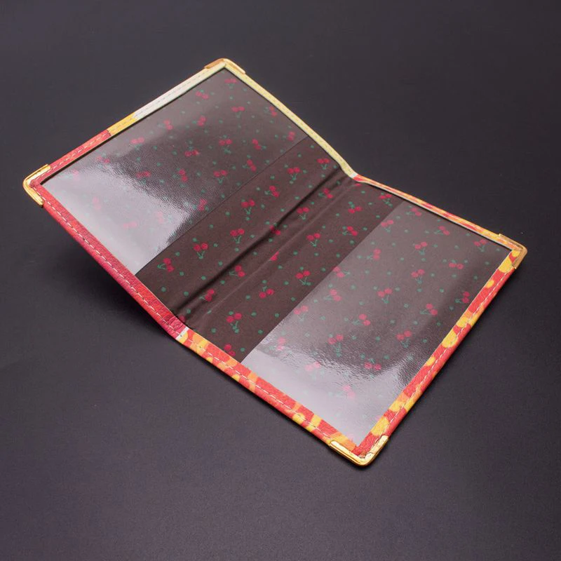 Дорожный Чехол из искусственной кожи с принтом для карт мужчин и женщин мужской