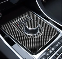 fit for jaguar xe xf x760 x260 carbon fiber decorative interior accessories gear box shift shifter suround insert button trim st