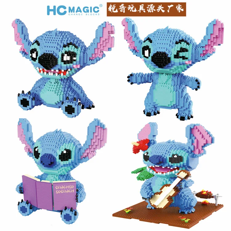 

Model Building Blocks Bros Yoshi Cartoon juguetes Anime Figures Assembled Mini Brick Educational Toys For Children