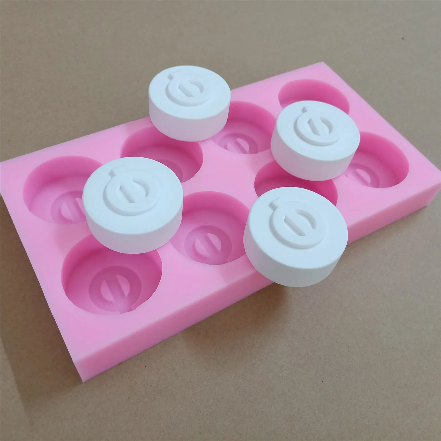 

Custom Wax Melt Molds Silicone Epoxy Resin Mould Customize Personally Design Soap Making Mould Toilet Bomb Molds Bath Bomb