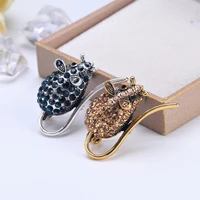 new fashion personality cute mouse brooches for women party jewelry gifts
