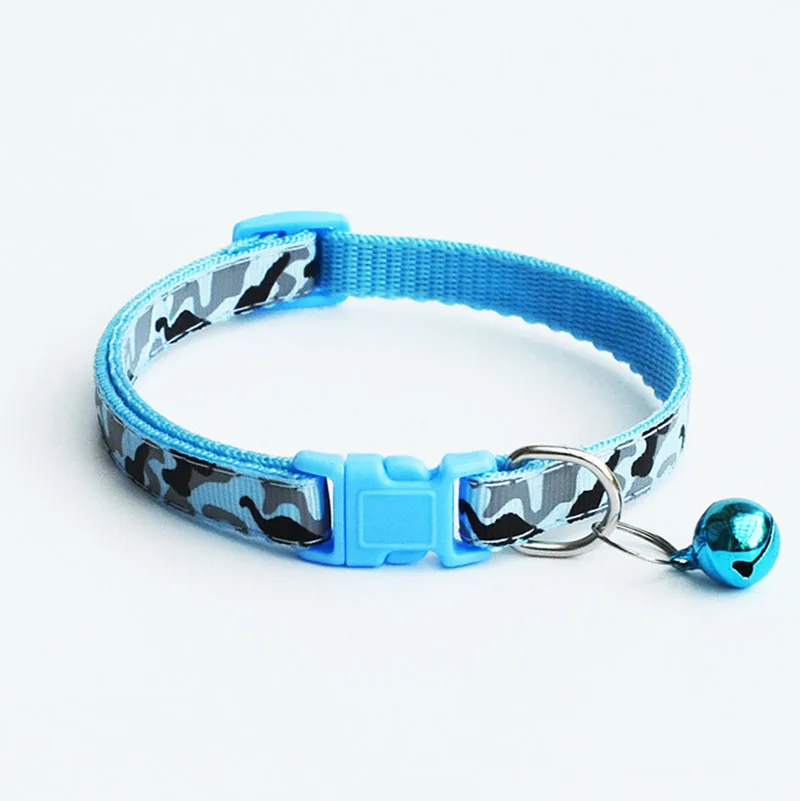 Полиэстровый ошейник для питомцев кошек и собак с камуфляжным принтом