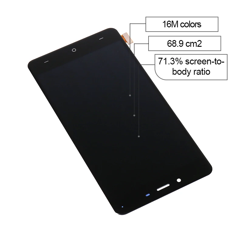 Для Oneplus X E1003 ЖК-дисплей с сенсорным экраном в сборе Замена дисплея для lcd 100%