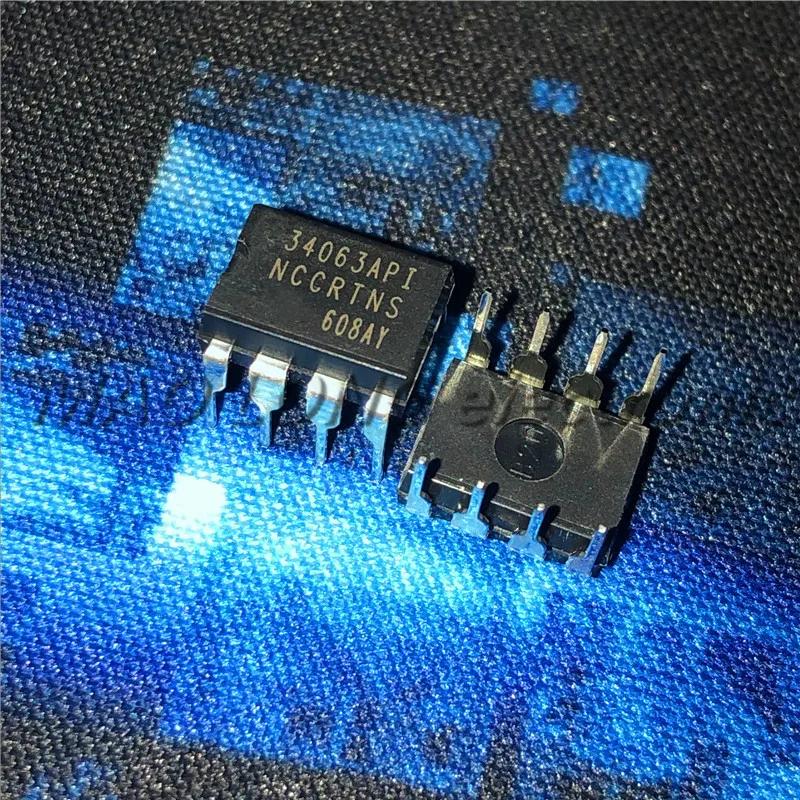10 шт./лот MC34063API DIP8 MC34063AP1 DIP MC34063 34063API 8 новый и оригинальный IC в