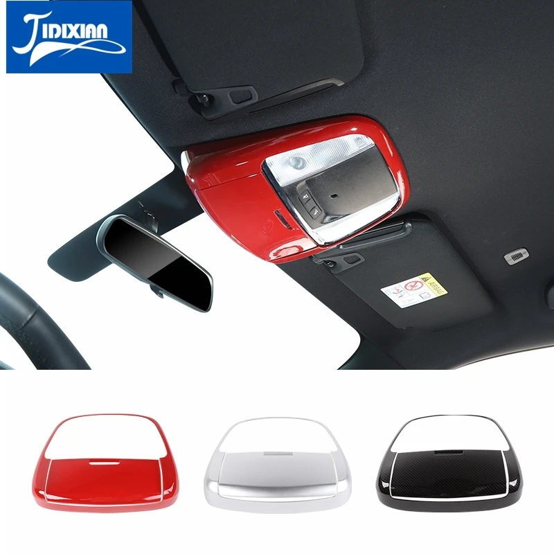 

Car Roof Top Reading Light Lamp Decoration Cover Trim Sticker for Dodge Durango Charger Chrysler 300C 2011-2019 2020 Accessories