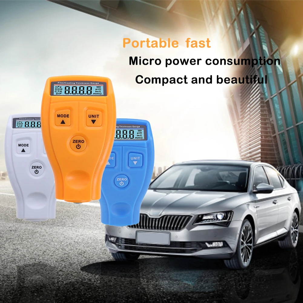 

GM200/EM2271 Thickness Gauge Coating Painting Tester Film Paint Iron-based Thickness Meter Measuring Tools