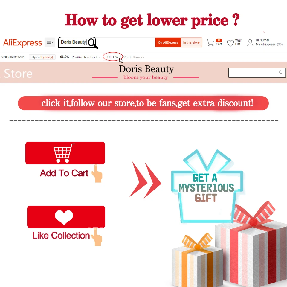 

Synthetic Short Black Straight Wigs with Bangs Pink Purple Brown Mix Color for Woman Natural Fiber Doris Beauty